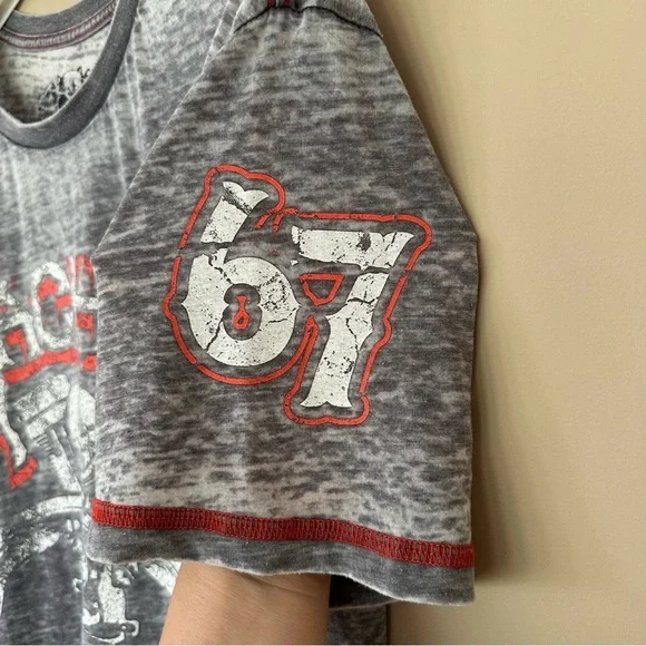 Vintage Y2K Mens 2X Shirt Bundle Burnout Tshirts Machine Motor Chop Shop Skull - Picture 4 of 15